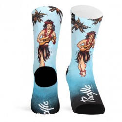 CALCETINES PACIFIC HULA GIRL (BLUE)