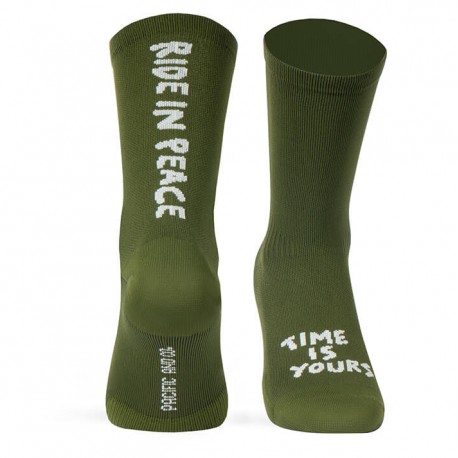 CALCETINES PACIFIC RIDE IN PEACE (OLIVE)