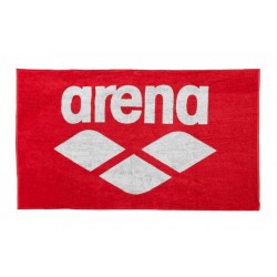 ARENA TOALLA POOL TOWEL SOFT RED-WHITE 1220000001993410