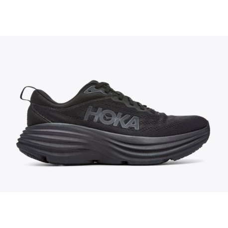 ZAPATILLA W HOKA BONDI 8 BLACK 1127952