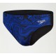 BAÑADOR M SPEEDO ALLOVER 7 CM BRIEF NEGRO-AZUL 8-00310215205