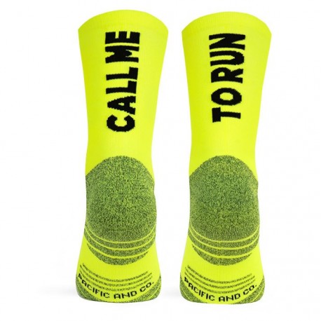 CALCETINES PACIFIC CALL ME NEON YELLOW