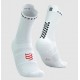 CALCETINES COMPRESSPORT PRO RACING SOCKS V4.0 RUN HIGH WHITE-BLACK XU00046B00
