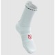 CALCETINES COMPRESSPORT PRO RACING SOCKS V4.0 RUN HIGH WHITE-BLACK XU00046B00