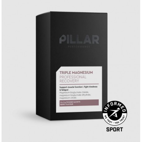 RECUPERADOR PILLAR TRIPLE MAGNESIUM FRUTOS DEL BOSQUE TRAVEL PACK PP00028