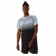 CAMISETA HOMBRE ASICS SEAMLESS SS TOP PERFORMANCE BLACK-CARRIER GREY 2011C398002