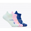 CALCETIN HOKA NO-SHOW RUN SOCK 3-PACK AQUA-PINK-ULTRAMARINE 1122930