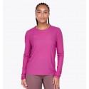 CAMISETA MUJER HOKA AIROLITE RUN LONG SLEEVE FUCSIA 1151083