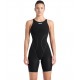 BAÑADOR MUJER ARENA POWERSKIN IMPULSO OB BLACK-TEAL 8603100