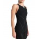 BAÑADOR MUJER ARENA POWERSKIN IMPULSO OB BLACK-TEAL 8603100