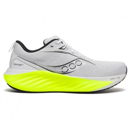 ZAPATILLA HOMBRE SAUCONY TRIUMPH 22 WHITE-CITRON S20964-135
