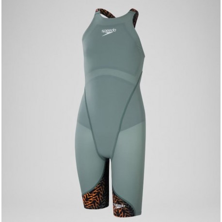 BAÑADOR NIÑA SPEEDO FASTSKIN JUNIOR LZR IGNITE KNEESKIN VERDE-NEGRO 8-13439H819