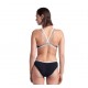 BAÑADOR ARENA ONE DOUBLE CROSS BACK ONE PIECE BLACK-WHITE-SILVER 4732505