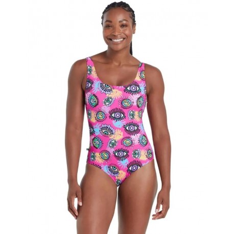 BAÑADOR TÉRMICO W ZOGGS ECOFEEL SCOOPBACK LOOK INSIDE MAGENTA 462376