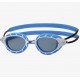 GAFAS PISCINA ZOGGS PREDATOR BLUE WHITE TINT SMALLER PROFILE FIT 461037