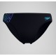 BAÑADOR SPEEDO HOMBRE 7 CM TECH PANEL BRIEF BLACK-COBALT POP 8-00300515334
