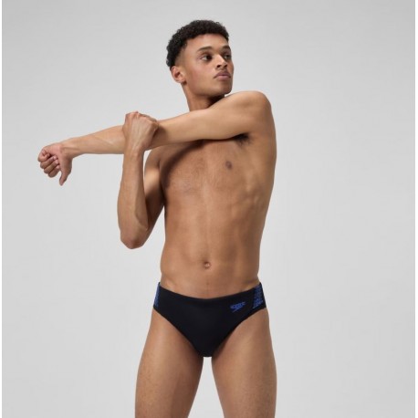 BAÑADOR SPEEDO HOMBRE HYPERBOOM SPLICE BRIEF BLACK-COBALT POP 8-00301715334