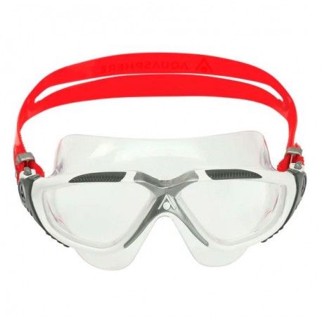 GAFAS AQUASPHERE VISTA BLANCO-ROJO LENTE TRANSPARENTE MS5600915LC