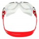 GAFAS AQUASPHERE VISTA BLANCO-ROJO LENTE TRANSPARENTE MS5600915LC