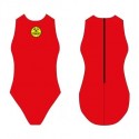 BAÑADOR TURBO WP NIÑA BASIC ROJO 89024220008