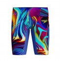 BAÑADOR SPEEDO HOMBRE FASTSKIN LZR PURE VALOR 2.0 JAMMER MOLTEN BLUR-COBALT POP PRINT 8-1586118465