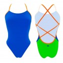 BAÑADOR TURBO MUJER NATACIÓN SIRENE TRICOLOR 0006-ROYAL 89089T3