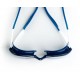 ZOGGS TIGER BLUE WHITE CLEAR REGULAR PROFILE FIT 461095