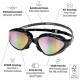 GAFAS NATACIÓN BUDDYSWIM OZEANX BLACK-IRIDIUM MIRROR 25133153