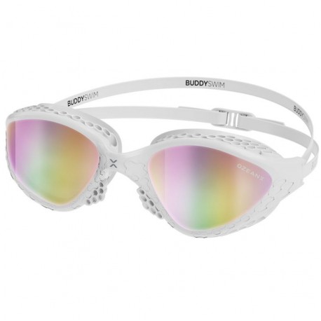 GAFAS NATACIÓN BUDDYSWIM OZEANX WHITE-IRIDIUM MIRROR 25133253
