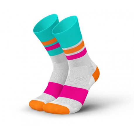 CALCETINES INCYLENCE ULTRALIGHT TRACKS CYAN PINK 0102254