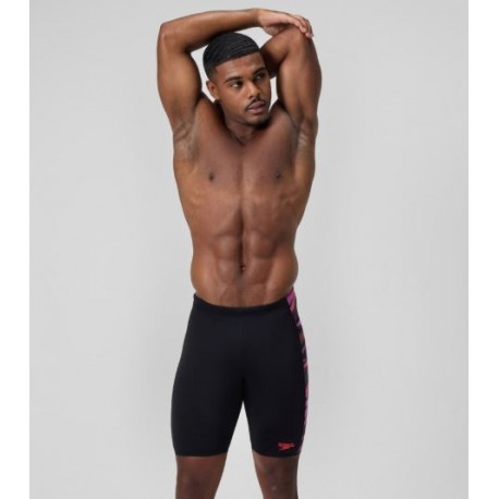 BAÑADOR SPEEDO HOMBRE HYPERBOOM PANEL JAMMER BLACK-NEON VIOLET 8-00301315357