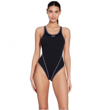BAÑADOR ZOGGS MUJER MELBOURNE HAXBACK BLACK-WHITE 462585