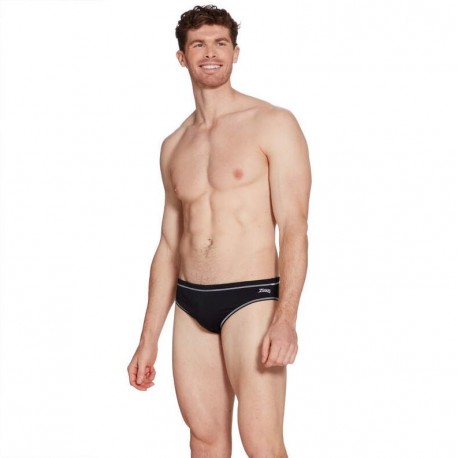 BAÑADOR ZOGGS HOMBRE MELBOURNE BRIEF 6,5 BLACK-WHITE 462934