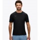 CAMISETA HOMBRE HOKA AIROLITE RUN SHORT SLEEVE NEGRO 1151071