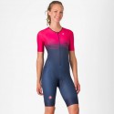 CASTELLI TRISUIT MUJER INTEGRAL CORE TRI MANGA CORTA AZUL BELGIAN-ROSA 8625092424