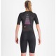 CASTELLI TRISUIT MUJER INTEGRAL FREE SANREMO 3 MANGA CORTA NEGRO 8625090010