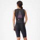 CASTELLI TRISUIT MUJER INTEGRAL FREE SANREMO 3 SIN MANGAS NEGRO 8625091010