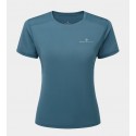 CAMISETA RONHILL MANGA CORTA WOMEN'S TECH TEE MALLARD-MEADOW 7886-01277