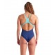 BAÑADOR ARENA MUJER POSEIDONIA SWIM PRO BACK LB NAVY-WATER 9004780