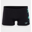 BAÑADOR SPEEDO HOMBRE HYPERBOOM PANEL AQUASHORT BLACK-DARK TEAL 8-00301416009