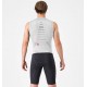 CASTELLI TRISUIT HOMBRE INTEGRAL FREE SAN REMO 3 SIN MANGAS BLANCO-NEGRO 8625084101