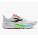 ZAPATILLA HOMBRE BROOKS GHOST 17 WHITE-PINK CLAY-GECKO 1104421D112