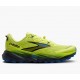 ZAPATILLA HOMBRE BROOKS CASCADIA 19 SUNNY LIME-BLACK-BLUE 1104571D722