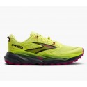 ZAPATILLA MUJER BROOKS CASCADIA 19 SUNNY LIME-BLACK-MAGENTA 1204461B711