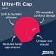 ZOGGS ULTRA FIT SILICONE CAP BLACK 465050