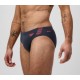 BAÑADOR SPEEDO HOMBRE HYPERBOOM SPLICE BRIEF GREY LEAD-NEON CORAL 8-00301718663