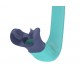 SPEEDO BULLET HEAD SNORKEL ARCTIC GLASS-HAPUNA BLUE 8-753047716243