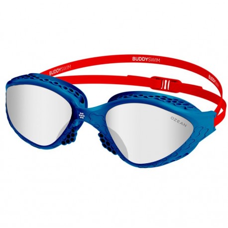 GAFAS NATACIÓN BUDDYSWIM OZEAN NAVY-RED-CLEAR 25125312