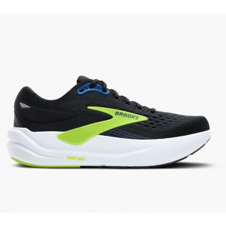 ZAPATILLA BROOKS HOMBRE GHOST MAX 3 BLACK-NAVY-ACID LIME 1104641D078