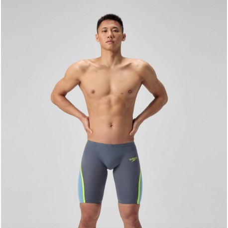 BAÑADOR SPEEDO HOMBRE FASTSKIN LZR PURE INTENT 2.0 JAMMER GRIS-AZUL 8-1585719134